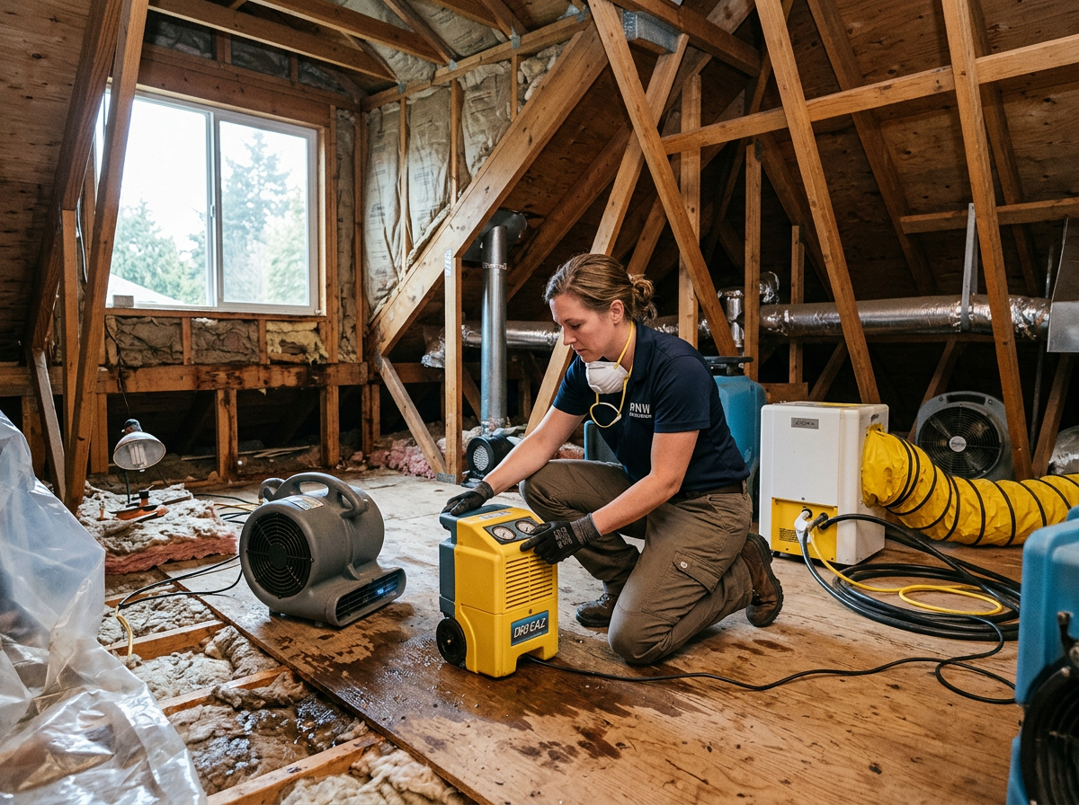 mold removal and remediation in Mountlake Terrace