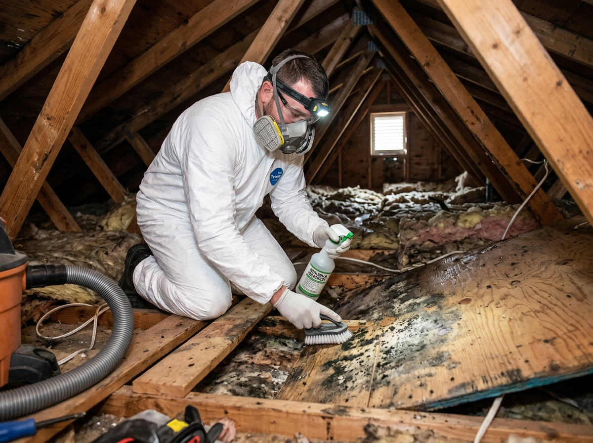 mold removal and remediation in Monroe