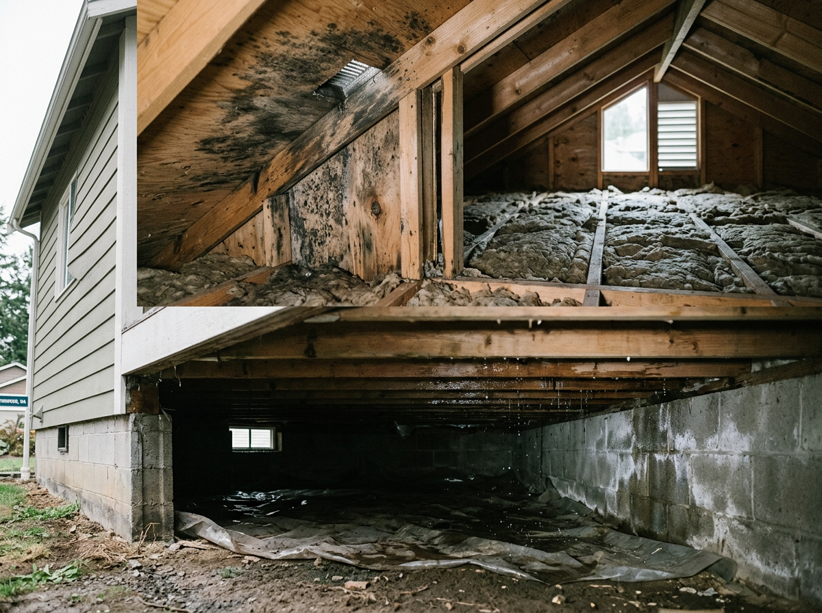 mold removal and remediation in Mukilteo