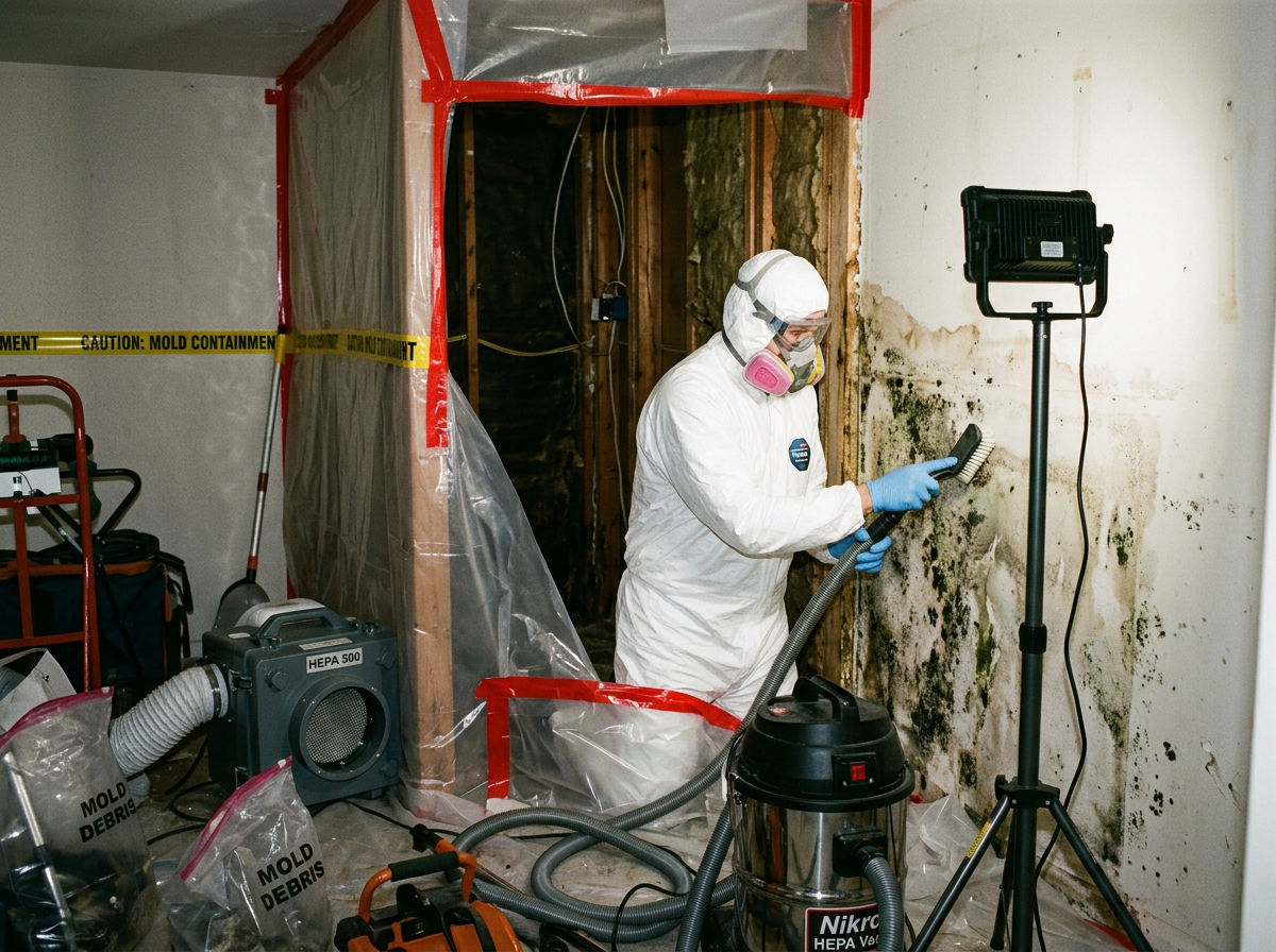 mold removal and remediation in Acme